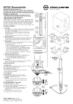 Konig & Meyer 26750 Installation Instructions предпросмотр