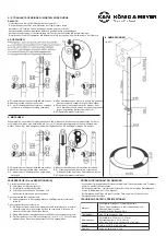 Предварительный просмотр 2 страницы Konig & Meyer 26750 Installation Instructions