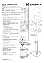 Предварительный просмотр 3 страницы Konig & Meyer 26750 Installation Instructions