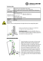 Preview for 5 page of Konig & Meyer Biobased 19765 Installation Instructions Manual