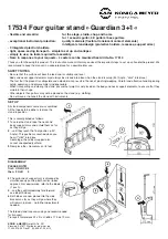 Preview for 4 page of Konig & Meyer Guardian 3+1 Manual