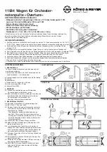 Preview for 1 page of Konig & Meyer Overture Installation Instructions