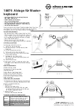 Предварительный просмотр 1 страницы Konig & Meyer Spider Pro 18876 Manual