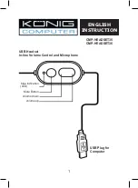 König Electronic CMP-HEADSET35 Instructions Manual preview