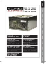 König Electronic CMP-PSUP350RW Manual предпросмотр