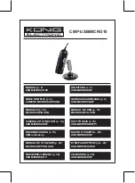 Preview for 1 page of König Electronic CMP-USBMICRO10 Manual