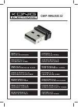 König Electronic CMP-WNUSB32 Manual предпросмотр