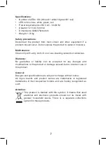 Preview for 2 page of König Electronic DL-LEDSIGN20 Instructions Manual