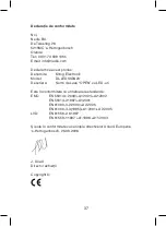 Preview for 37 page of König Electronic DL-LEDSIGN20 Instructions Manual