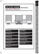 König Electronic HAV-MCS42 Manual preview