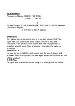 Preview for 4 page of König Electronic HAV-TR40 Instructions