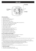 Preview for 2 page of König Electronic HC-BLDPRESS11 Manual