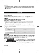 Предварительный просмотр 3 страницы König Electronic HC-MS30 Manual