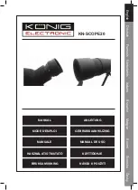 Preview for 1 page of König Electronic KN-SCOPE20 Manual