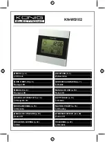 Предварительный просмотр 1 страницы König Electronic KN-WS102 Manual