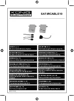 König Electronic SAT-IRCABLE10 Manual preview