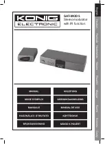 König Electronic SAT-MOD5 Manual preview