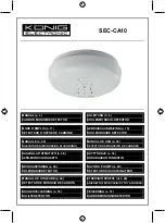 Preview for 1 page of König Electronic SEC-CA10 Manual