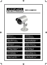 Предварительный просмотр 1 страницы König Electronic SEC-CAM31C Manual