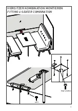 Preview for 23 page of KONIG+NEURATH NET.WORK.PLACE ORGANIC Assembly Instructions Manual