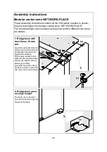 Preview for 23 page of KONIG+NEURATH NET.WORK.PLACE Assembly Instructions Manual