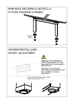 Предварительный просмотр 9 страницы Konig + Neurath ACTIVE.T BENCH Assembly Instructions Manual