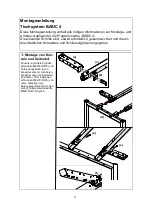 Preview for 6 page of Konig + Neurath Basic 4 Desk Assembly Instructions Manual