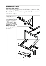 Preview for 21 page of Konig + Neurath Basic 4 Desk Assembly Instructions Manual