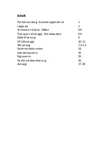 Preview for 4 page of Konig + Neurath ECO.S Series Operating And Assembly Instructions Manual