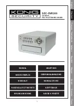 Предварительный просмотр 17 страницы Konig Security SEC-DVR200 Manual