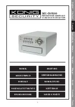 Предварительный просмотр 33 страницы Konig Security SEC-DVR200 Manual