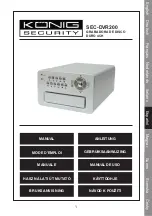 Предварительный просмотр 81 страницы Konig Security SEC-DVR200 Manual