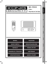 Preview for 7 page of Konig Security SEC-PH350 Manual