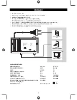 Предварительный просмотр 2 страницы Konig ANT AMP-PRO20 Manual