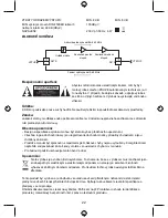 Предварительный просмотр 22 страницы Konig ANT AMP-PRO20 Manual