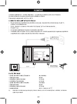 Предварительный просмотр 22 страницы Konig ANT AMP-PRO30A Manual