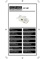 Предварительный просмотр 1 страницы Konig ANT AMP Manual