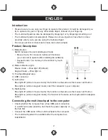 Preview for 2 page of Konig CMP-KEYPAD 60 Manual