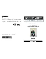 Konig CMP-KVMSWIT20 Manual предпросмотр