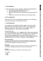 Preview for 2 page of Konig CMP-NWCARD11 Manual