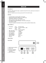 Preview for 2 page of Konig CMP-REPEATVGA1 Manual