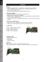 Preview for 2 page of Konig CMP-SATAPCI11 Manual