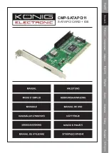 Preview for 5 page of Konig CMP-SATAPCI11 Manual