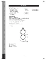 Предварительный просмотр 46 страницы Konig CMP-SP36 Manual