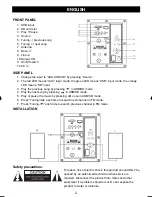 Предварительный просмотр 2 страницы Konig CMP-SPSW160 Manual