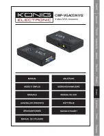 Preview for 43 page of Konig CMP-VGACONV12 Manual