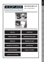 Preview for 1 page of Konig CMP-WEBCAM25 Manual