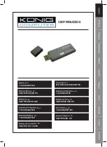 Preview for 1 page of Konig CMP-WNUSB30 Manual