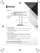 Предварительный просмотр 8 страницы Konig CSBTRCVR110 Manual