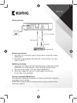 Предварительный просмотр 65 страницы Konig CSBTRCVR110 Manual